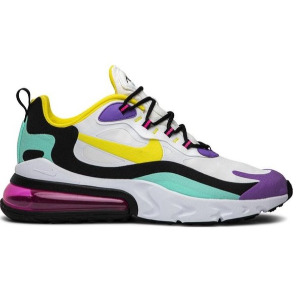 Nike Women’s Air Max React Geometric Abstract Shoes - Size 10 - Picture 2 of 8